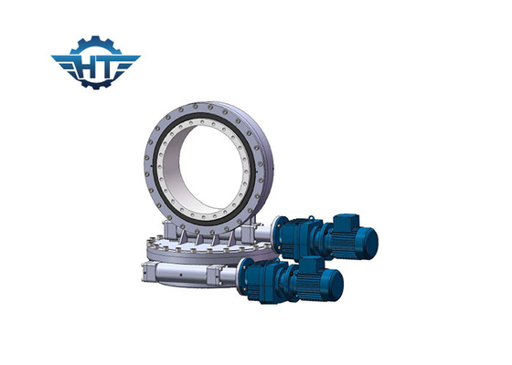 Selflock Sde Worm Gear Slew Ring Drive المستخدمة في برج النبات المركّز