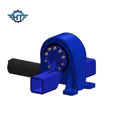 شراء محرك VE9 العمودي العمودي Slew Drive مع محرك تروس 12VDC ومبيت مغلق online manufacture