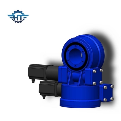 شراء محرك صغير مزدوج المحور مع محرك مصقول 24VDC لنظام تتبع الطاقة الشمسية online manufacture