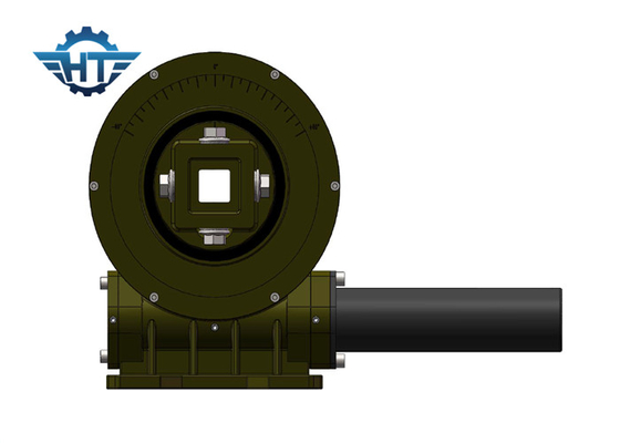 شراء Solar Trackers Vertical VE9 Worm Gear Slew Drives With Square Tubes Output online manufacture