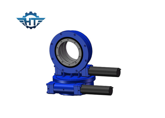 شراء SDE7 Low Speed High Torque Worm Drive Slewing Ring With Electric Motor Or Hydraulic Motor online manufacture