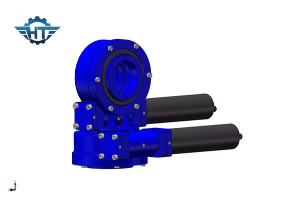 شراء Blue SDE3 Dual Axis Slew Drive For Solar Tracker With Enclosed Housing online manufacture