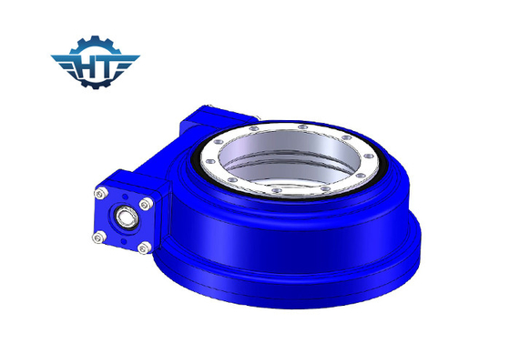 شراء 7 Inch IP66 Small Backlash Worm Gear Slew Drive With Special Hydraulic Motor For Construction Machinery online manufacture
