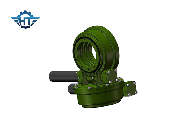شراء Dual Axis Small Slew Drive With 24VDC Planetary Geared Motor For Solar Tracking System online manufacture