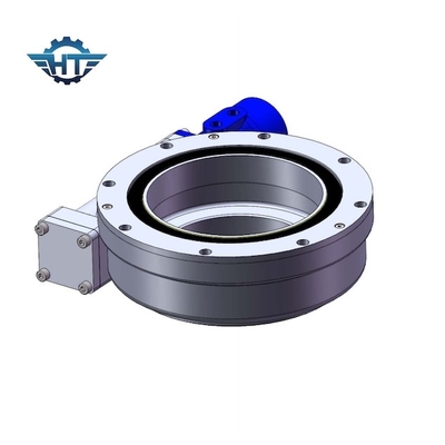 شراء 1 دورة في الدقيقة دودة والعتاد Slew Drive IP66 الالتفاف تحمل محرك المحور الأفقي online manufacture