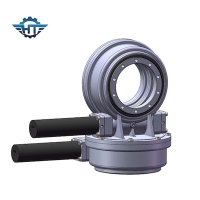 شراء 24VDC ثنائي المحور والعتاد والعتاد Slew Drive عالية الدقة لامتصاص الحرارة المركزة online manufacture