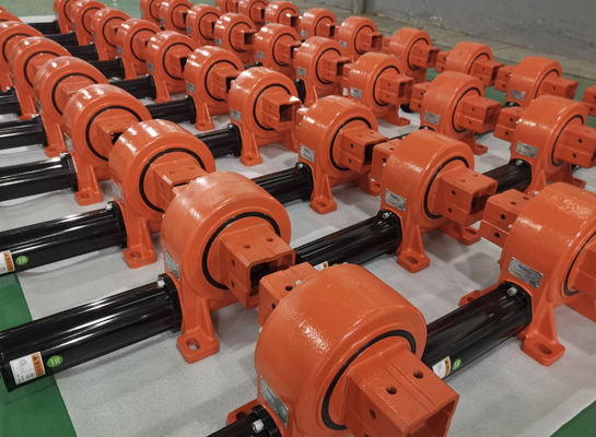 VE7 Enveloping Worm Gear Slewing Drive الساعة الرملية لنظام واحد لتتبع الطاقة الشمسية