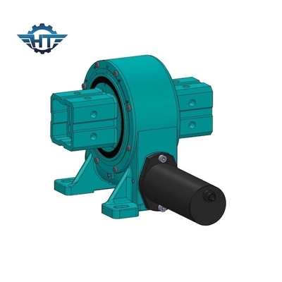Vertica worm Drive Slew Ring IP66 درجة الحماية لمتعقب الطاقة الشمسية ذو المحور الواحد المسطح