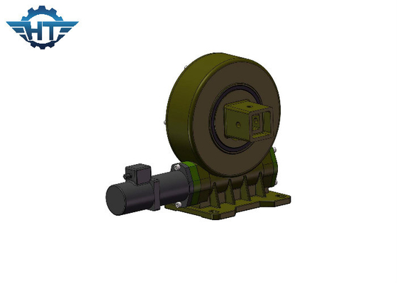 Vertica worm Drive Slew Ring IP66 درجة الحماية لمتعقب الطاقة الشمسية ذو المحور الواحد المسطح