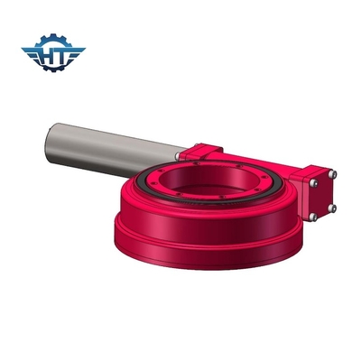 SE9 Solar Tracker Slew Drive ، محرك 24vdc ، عزم 4400 نيوتن متر ، 0.03 دورة في الدقيقة