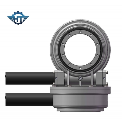 SDE محور مزدوج Worm Gear Solar Slew Drive للحياة الطويلة لمتتبعات شمسية