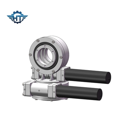 SDE / PDE 3 بوصة Worm Gear Slew Drive دقة عالية لمتتبعات شمسية محورين