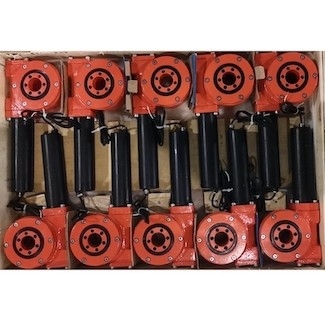 24VDC 3 &quot;دودة والعتاد Slew Drive