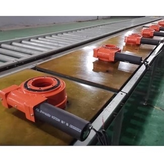 محرك دودة ذاتي القفل لنظام PV 680KN ، تحميل محوري بشكل عام ، حماية عالية
