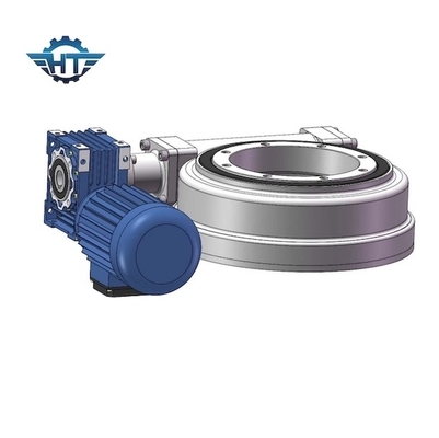 7 &quot;رافعات الشاحنة الهيدروليكية Slew Drive Motor مثبتة بشكل أفقي