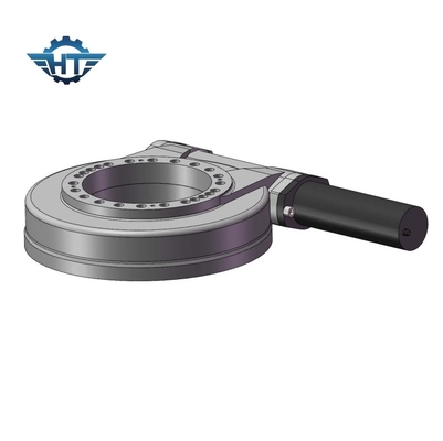 7 &quot;Slew Ring Drive محور واحد Sun Tracker Worm Slewing Drive