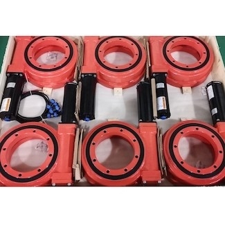 14 بوصة AC Motor Slew Ring Drive آلات البناء عالية إمالة عزم الدوران