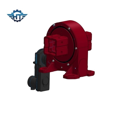 2 Portrait VE7 Solar Tracker Slew Drive مع 24VDC Gear Motor لنظام التتبع الكهروضوئي
