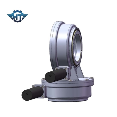 SDE7 Worm Gear Slewing Ring اتصال متعدد الأسنان لمحطة الطاقة الشمسية الكهروضوئية الخارجية